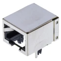 Wurth Elektronik WR-MJ Series RJ45 Connector Female, PCB Mount, Cat5 STP Shield Horizontal 1 Port 8 Way RJ45