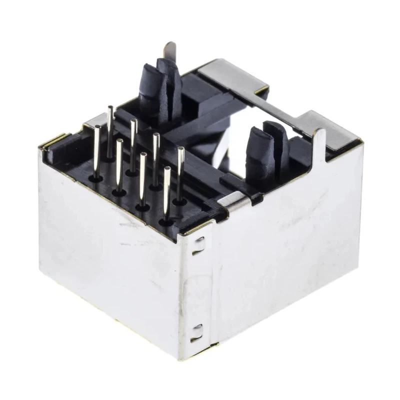 Wurth Elektronik WR-MJ Series RJ45 Connector Female, PCB Mount, Cat5 STP Shield Horizontal 1 Port 8 Way RJ45