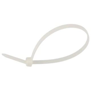 Thomas & Betts Cable Tie Natural Polyamide 66, 200 mm Length x 4.5 mm Width, UV Resistant, Flame 7TCG054360R0064 TS2045HF
