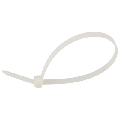 Thomas & Betts Cable Tie Natural Polyamide 66, 200 mm Length x 4.5 mm Width, UV Resistant, Flame 7TCG054360R0064 TS2045HF
