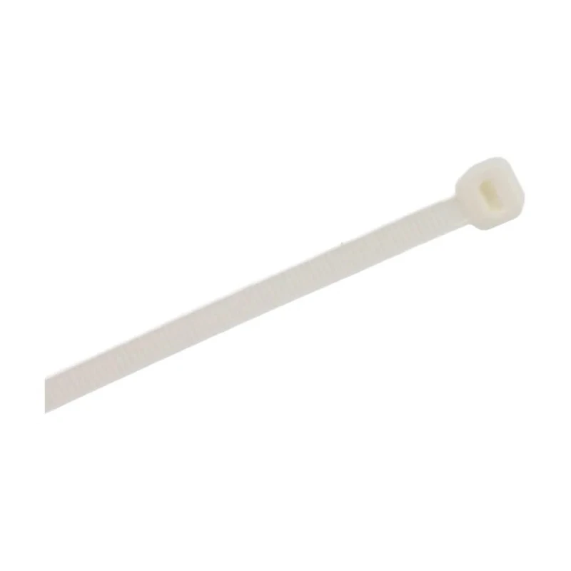 Thomas & Betts Cable Tie Natural Polyamide 66, 200 mm Length x 4.5 mm Width, UV Resistant, Flame 7TCG054360R0064 TS2045HF