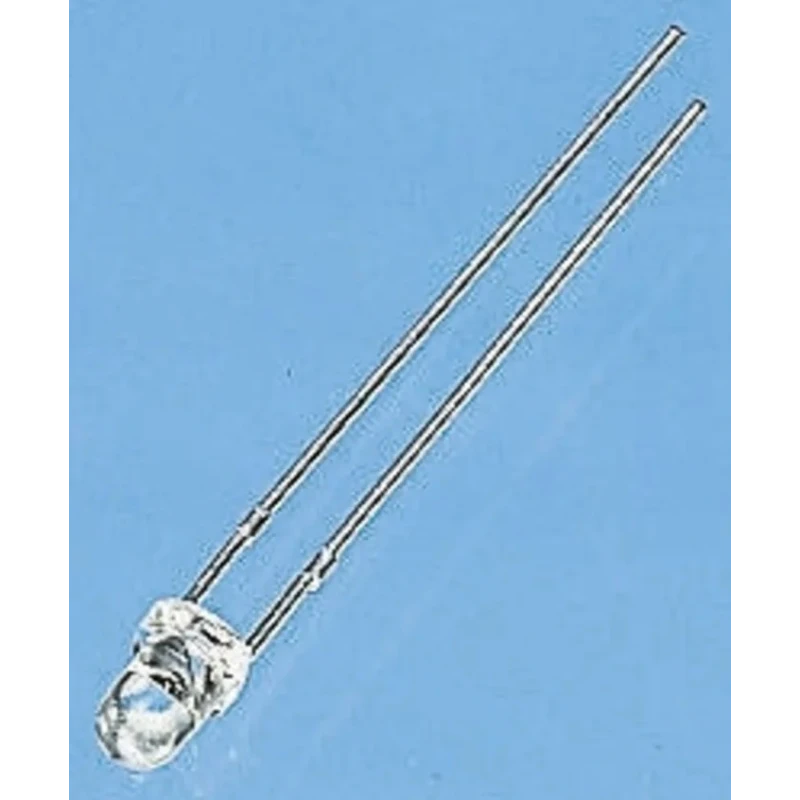 Vishay 3 V Green LED 3 mm (T-1) Through Hole TLH.42 TLHG4205