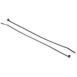 RS PRO Weather Resistant Black Polyamide 66 Cable Tie 294.24 mm x 4.83 mm 7TAG009220R0003 TY253MX