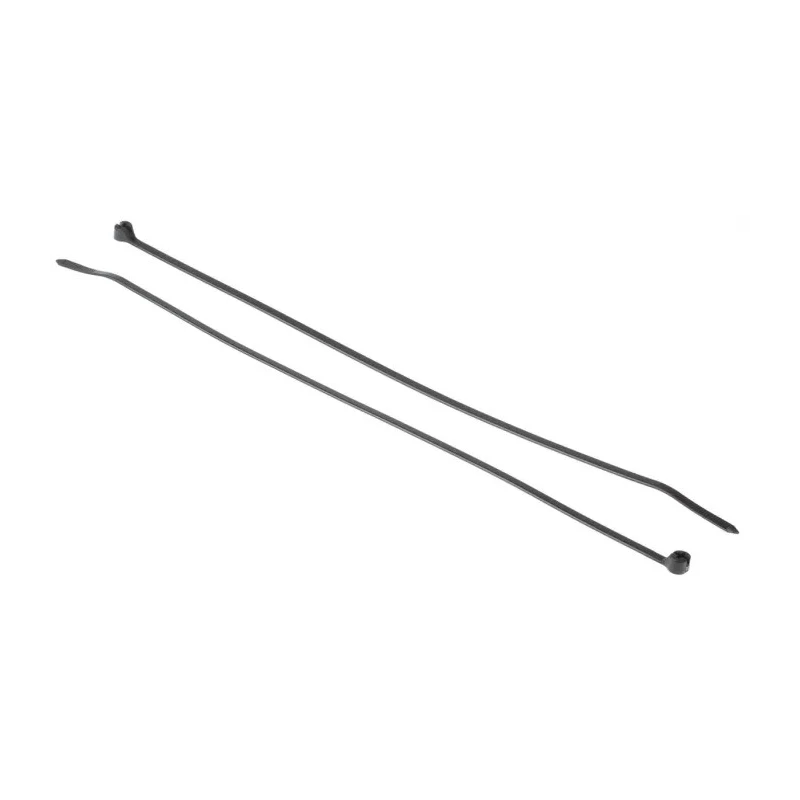 RS PRO Weather Resistant Black Polyamide 66 Cable Tie 294.24 mm x 4.83 mm 7TAG009220R0003 TY253MX