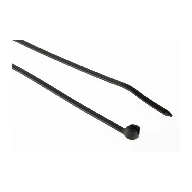 RS PRO Weather Resistant Black Polyamide 66 Cable Tie 294.24 mm x 4.83 mm 7TAG009220R0003 TY253MX