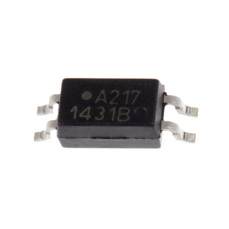 Broadcom DC Input Optocoupler Surface Mount 4-Pin SOIC, 3000Vrms Isolation, Transistor Output, 5mA Input ACPL-217-50BE