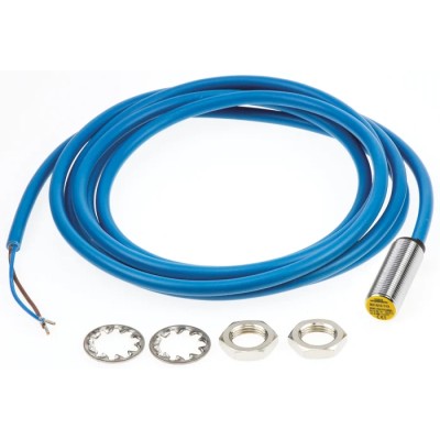 Turck Threaded Barrel Inductive Proximity Sensor M12 x 1, NAMUR Output, 8.2 V dc, 2 mm Detection Range Bi2-G12-Y1X