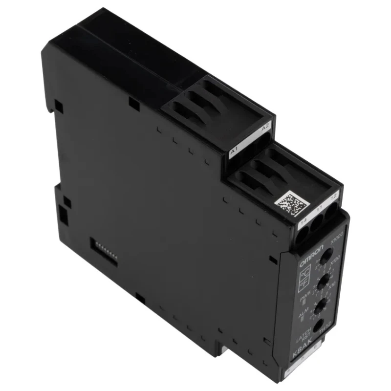 Omron Monitoring Relay 1 Phase SPDT DIN Rail Temperature Monitoring 0°C to 1800°C 24 V dc 100-240 V ac K8AK-TH12S 100-240VAC