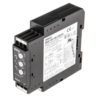 Omron Monitoring Relay 1 Phase SPDT DIN Rail 100-240V AC 24V DC K8AK-VS3 100-240VAC