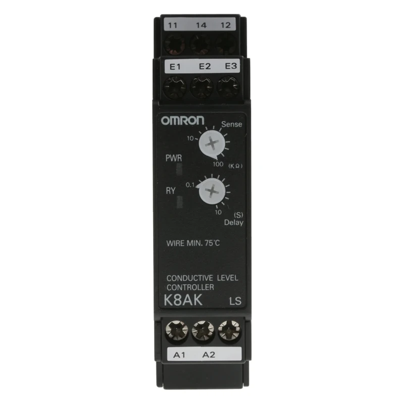 Omron Monitoring Relay 3 Phase SPDT DIN Rail 240V AC 24V DC K8AK-LS1 100-240VAC