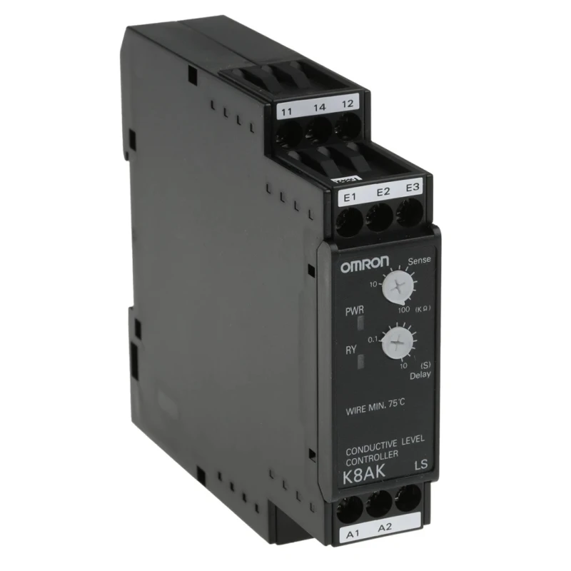 Omron Monitoring Relay 3 Phase SPDT DIN Rail 240V AC 24V DC K8AK-LS1 100-240VAC