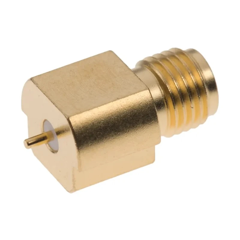 Rosenberger SMA Series PCB Coaxial Connector Female SMA 50 Ω Straight Body Solder 32K242-40ML5