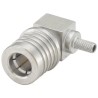 Rosenberger QMA Series Coaxial Connector Cable Male QMA, 50 Ω, Right Angle Body 28S207-302N5