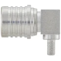 Rosenberger QMA Series Coaxial Connector Cable Male QMA, 50 Ω, Right Angle Body 28S207-302N5