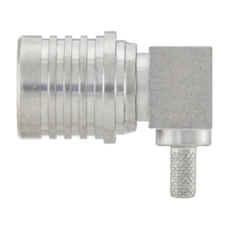 Rosenberger QMA Series Coaxial Connector Cable Male QMA, 50 Ω, Right Angle Body 28S207-302N5