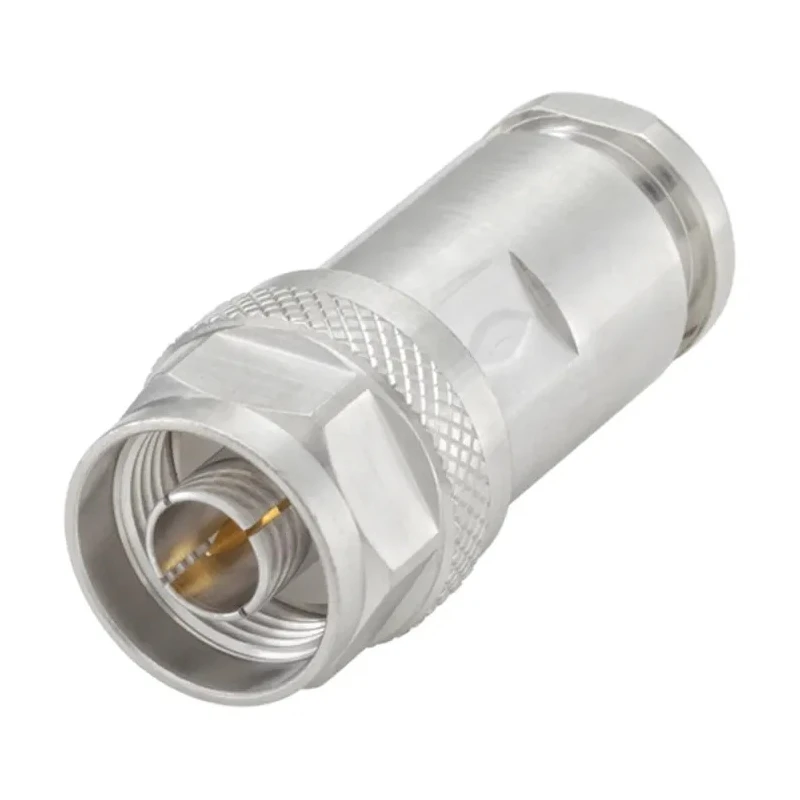 Rosenberger N Series Coaxial Connector Cable Male N Connector, 50 Ω, Straight Body Clamp 53S102-015N5