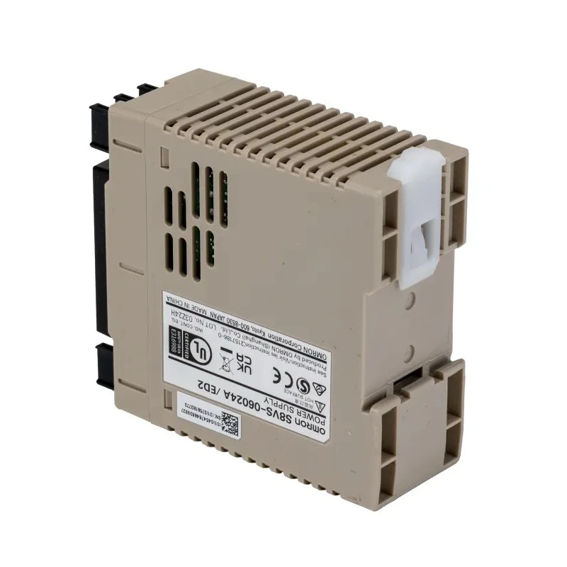 Omron Switched Mode DIN Rail Power Supply 24V DC, 2.5A, 60W, AC Input 100-240V, CE Certified S8VS