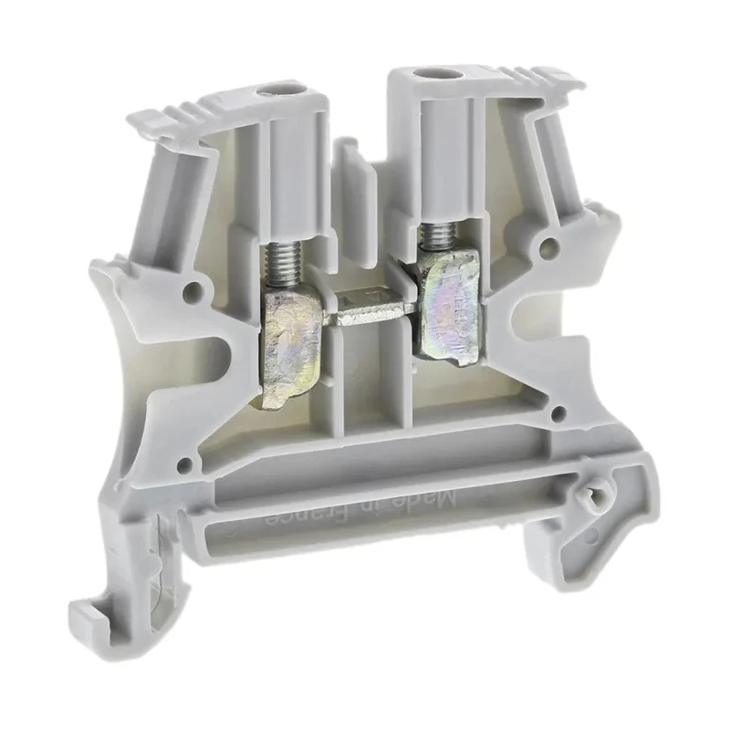 Legrand Viking3 Series DIN Rail Terminal Block Grey 4mm² 1-Level Screw 0 371 61