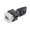 RS PRO Selector Switch 1 NO/1 NC Contact Configuration 3 Positions IP65 Solder Terminal 820-0475