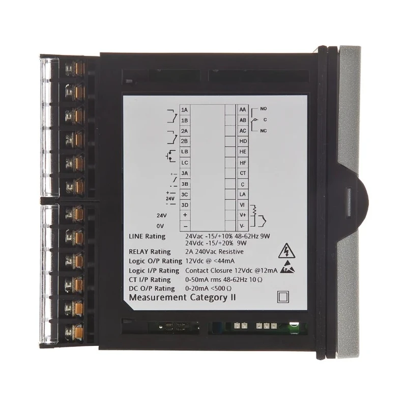 Eurotherm Piccolo P108 Panel PID Temperature Controller 2 Input, 2 Output Relay 264V ac On-Off P108/CC/VH/LRC/R