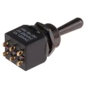 RS PRO Toggle Switch PCB Mount On-On-On DPDT Solder Terminal 28 V DC 250 V AC 820-0526