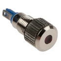 RS PRO Red Panel Mount Indicator 24V 15mA Lead Wire Termination IP67 Prominent 820-0573