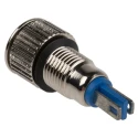 RS PRO Red Panel Mount Indicator 24V 15mA Lead Wire Termination IP67 Prominent 820-0573