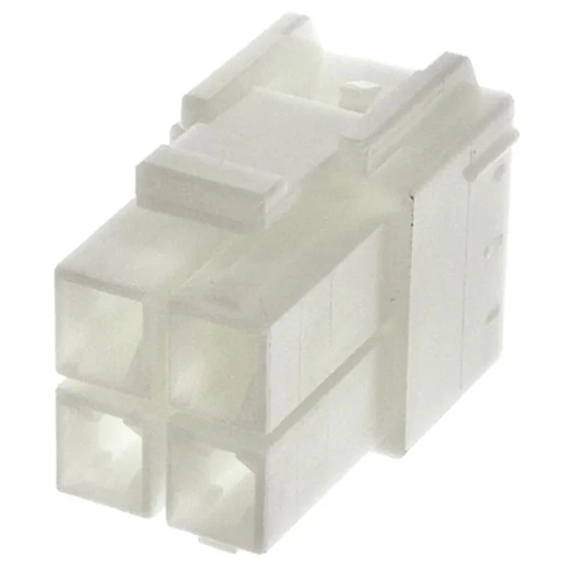 JST VLP Male Connector Housing 6.2 mm Pitch 4 Way 2 Row Straight VLP-04V