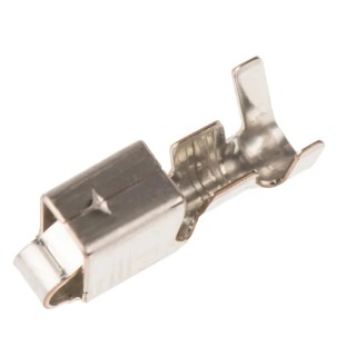 JST Female Crimp Terminal 22 AWG Min Crimp, 18 AWG Max, 10A Current, Tin Plated Phosphor Bronze BVH-21T-P1.1