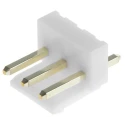 JST VH Series Straight Through Hole PCB Header, 3 Contact, 3.96 mm Pitch, 1 Row, Shrouded B3P-VH(LF)(SN)