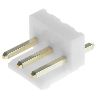 JST VH Series Straight Through Hole PCB Header, 3 Contact, 3.96 mm Pitch, 1 Row, Shrouded B3P-VH(LF)(SN)