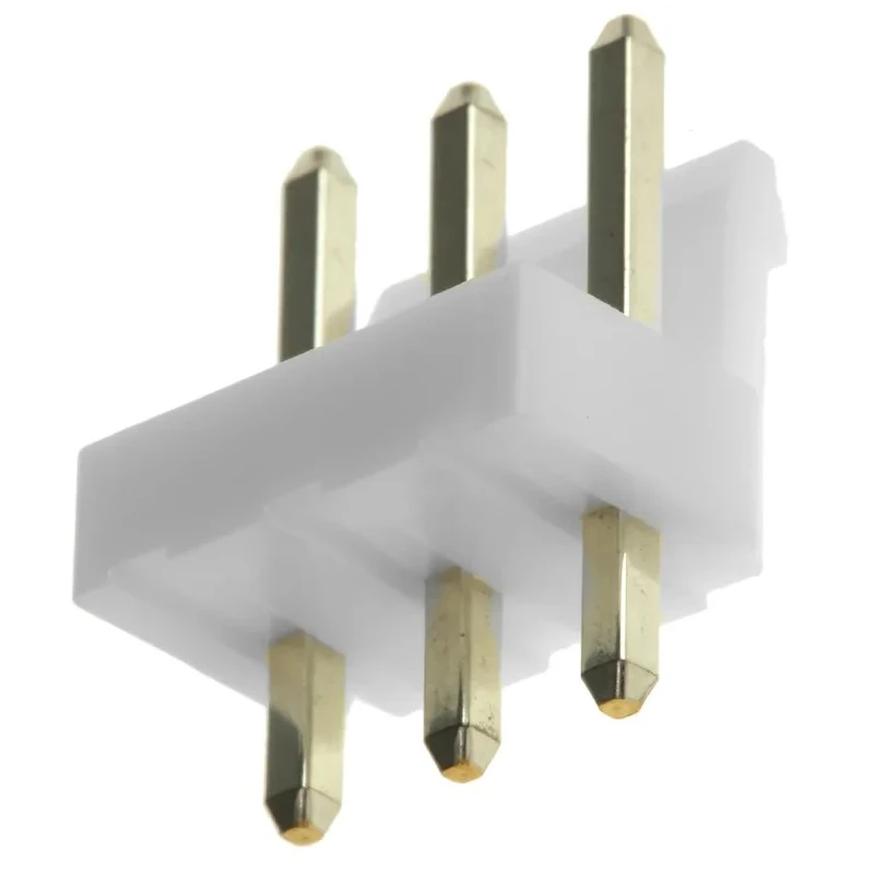 JST VH Series Straight Through Hole PCB Header, 3 Contact, 3.96 mm Pitch, 1 Row, Shrouded B3P-VH(LF)(SN)