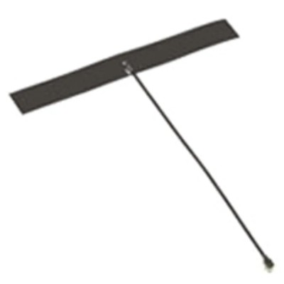 Molex Square Omni-Directional Antenna with UFL Connector, Dual-Band ISM 868/915 MHz, 1.3dBi Gain, 150mm Length 105262-0002