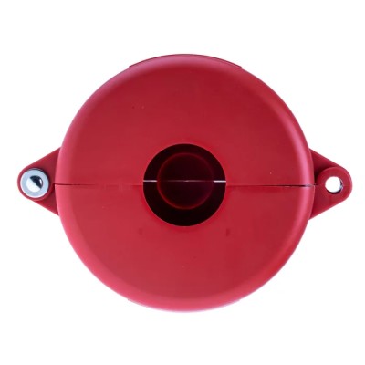 Brady Valve Lockout Gate Valve Lockout Polypropylene Shackle Diameter 9.53mm GATE VALVE LOCKOUTS GVLO 2.5-5 RED