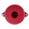 Brady Valve Lockout Gate Valve Lockout Polypropylene Shackle Diameter 9.53mm GATE VALVE LOCKOUTS GVLO 2.5-5 RED