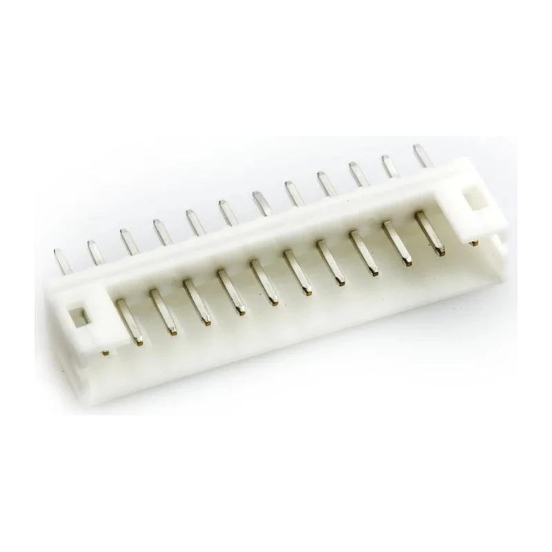 JST PH Series Straight Through Hole PCB Header 12 Contacts 2 mm Pitch 1 Row Shrouded B12B-PH-K-S LF SN