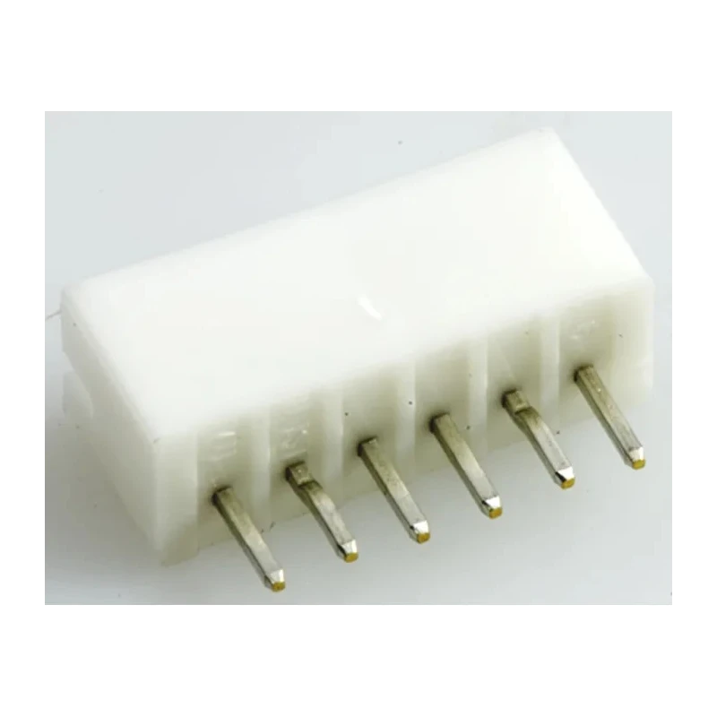 JST PH Series Straight Through Hole PCB Header, 6 Contact(s), 2 mm Pitch, 1 Row Shrouded B6B-PH-K-S(LF)(SN)