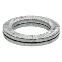 Heico Unalloyed Steel Delta Protect Wedge Lock Washers M16 German Manufacture H-HLS-16
