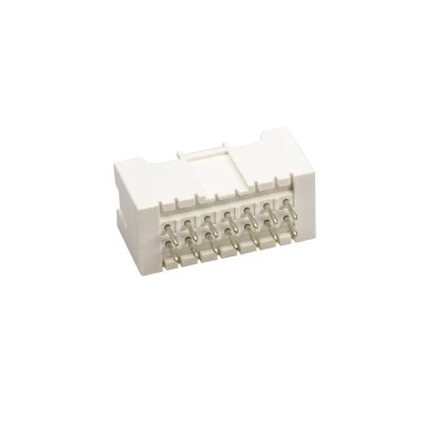 JST XAD Series Straight Through Hole PCB Header 14 Contacts 2.5mm Pitch 2 Row Shrouded B14B-XADSS-N(LF)(SN)