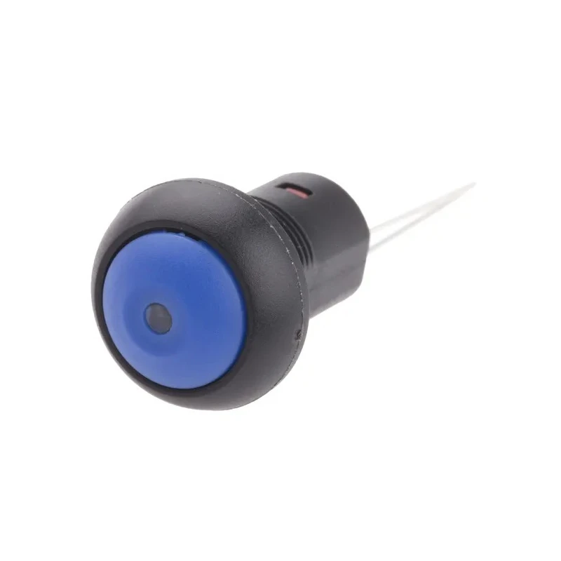 RS PRO Illuminated Miniature Push Button Switch, Latching, PCB Mount, 13.6 mm Cutout, SPST, White LED, IP67, 24 V 8207555P