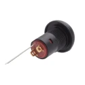 RS PRO Illuminated Miniature Push Button Switch, Latching, PCB Mount, 13.6 mm Cutout, SPST, White LED, IP67, 24 V 8207555P