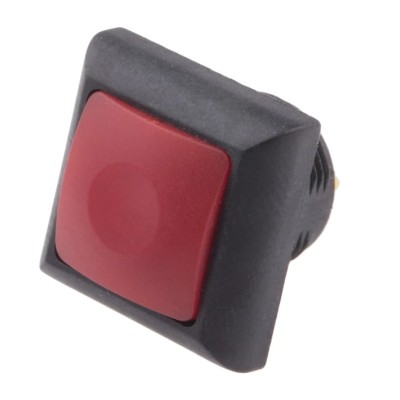 RS PRO Momentary Push Button Switch PCB Mount, Red LED, 13.6 mm Cutout, SPST, IP67, 50 V dc 32 V ac 820-7568