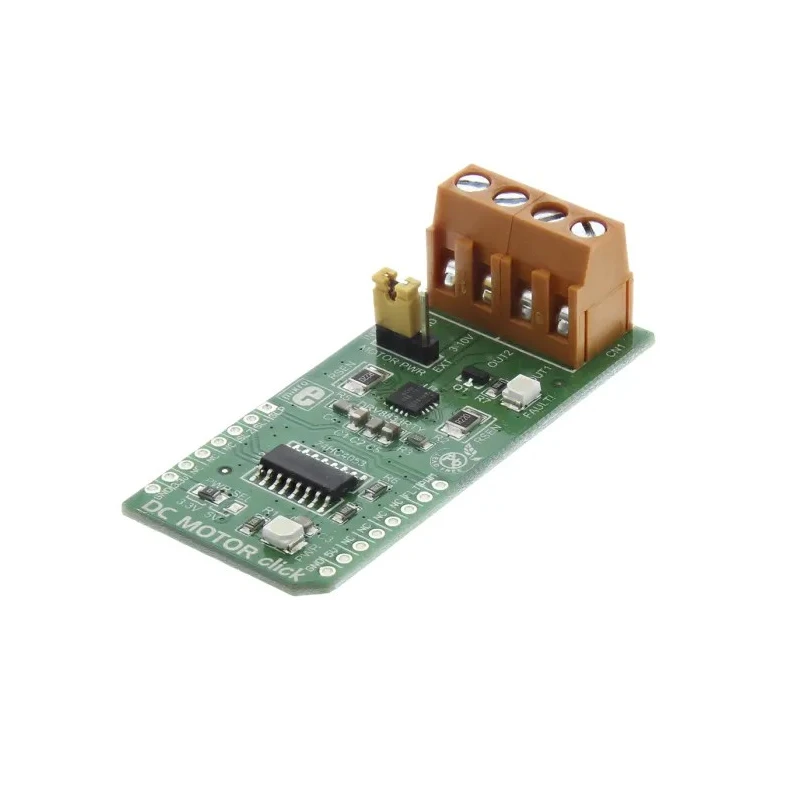 MikroElektronika MOTOR Click DC Motor Shield for 74HC4053, DRV8833RTY MIKROE-1526