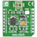 MikroElektronika MikroBus Click Board 12-Bit Digital-to-Analog Converter SPI Interface MIKROE-950