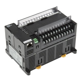 Omron CP1L-EM Series Programmable Logic Controller CPU 24 Digital Inputs, DC Input, 16 PNP Outputs 