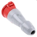 Legrand Industrial Power Connector Rated At 16A 415V IP44 Red Cable Mount P17 Tempra Pro 