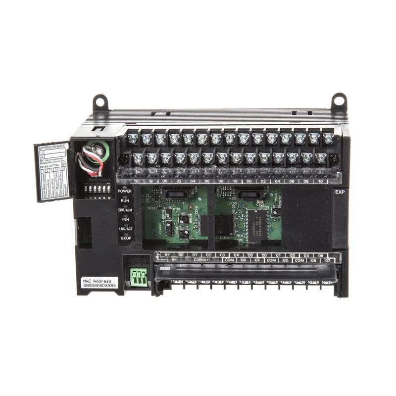 Omron CP1L-EM Series Programmable Logic Controller CPU 24 Digital Inputs, DC Input, 16 PNP Outputs 