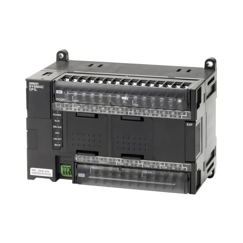 Omron CP1L-EM Series Programmable Logic Controller CPU 24 Digital Inputs, DC Input, 16 PNP Outputs 