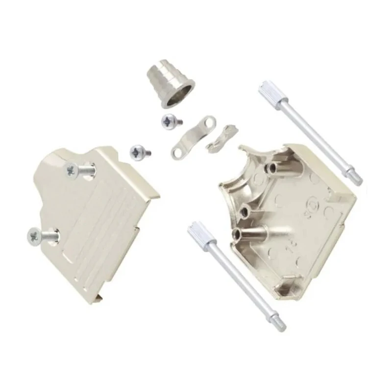 MH Connectors Zinc Straight D-Sub Backshell 15 Way Strain Relief MHEE-15-K