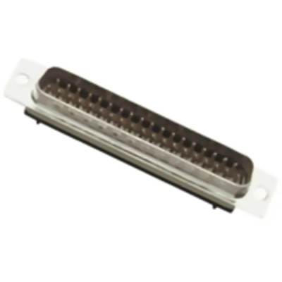MH Connectors D-Sub Connector 15 Contacts Straight Cable Mount 2.77 mm Pitch Steel Housing Copper Alloy Contacts Gold MH105